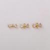 12mm Copper Bow Tie Shape Pendant For Jewelry Making DIY Bracelet Necklace Earring