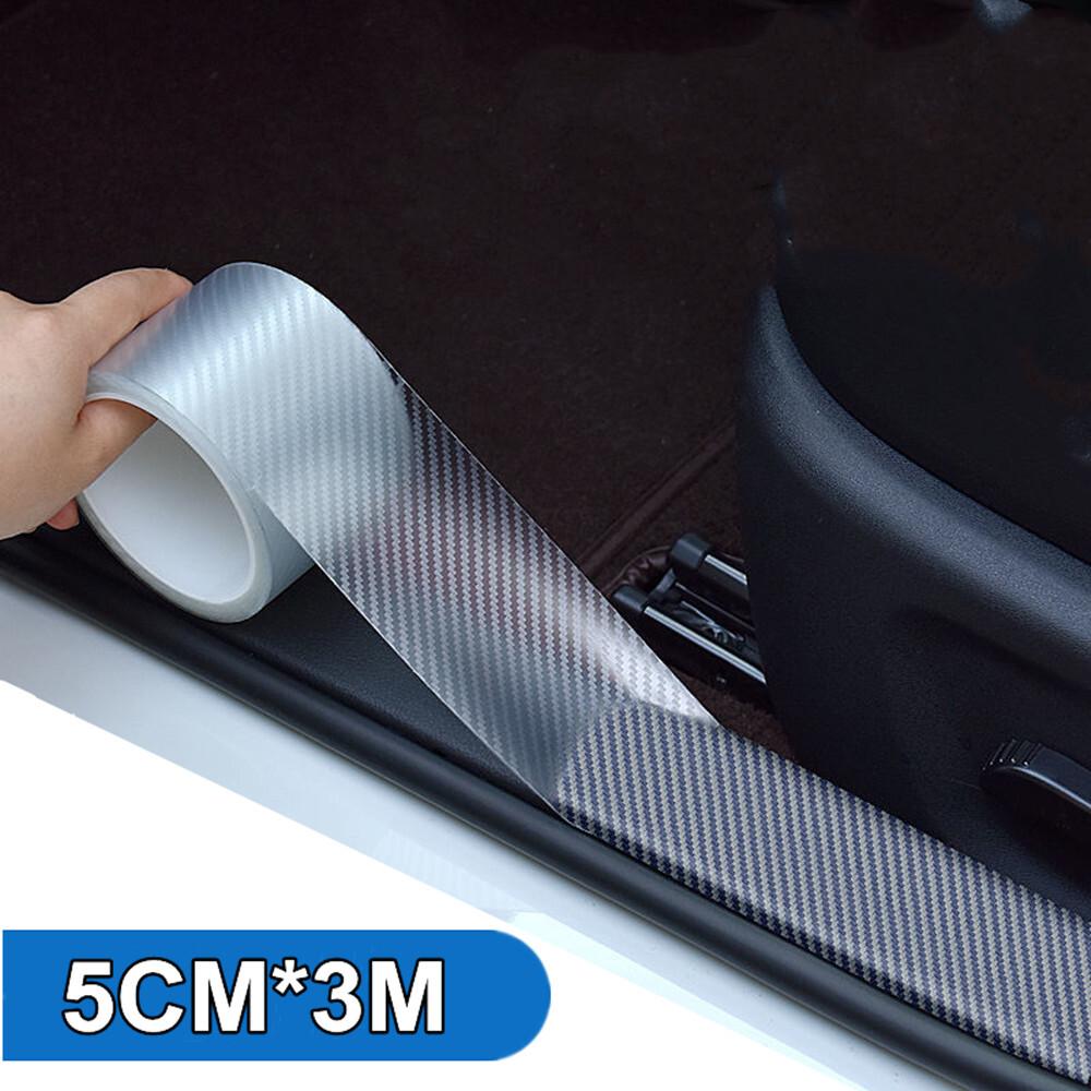 Car Door Anti Scratch Accessories Plate Sill Scuff Cover Decal Sticker Protector