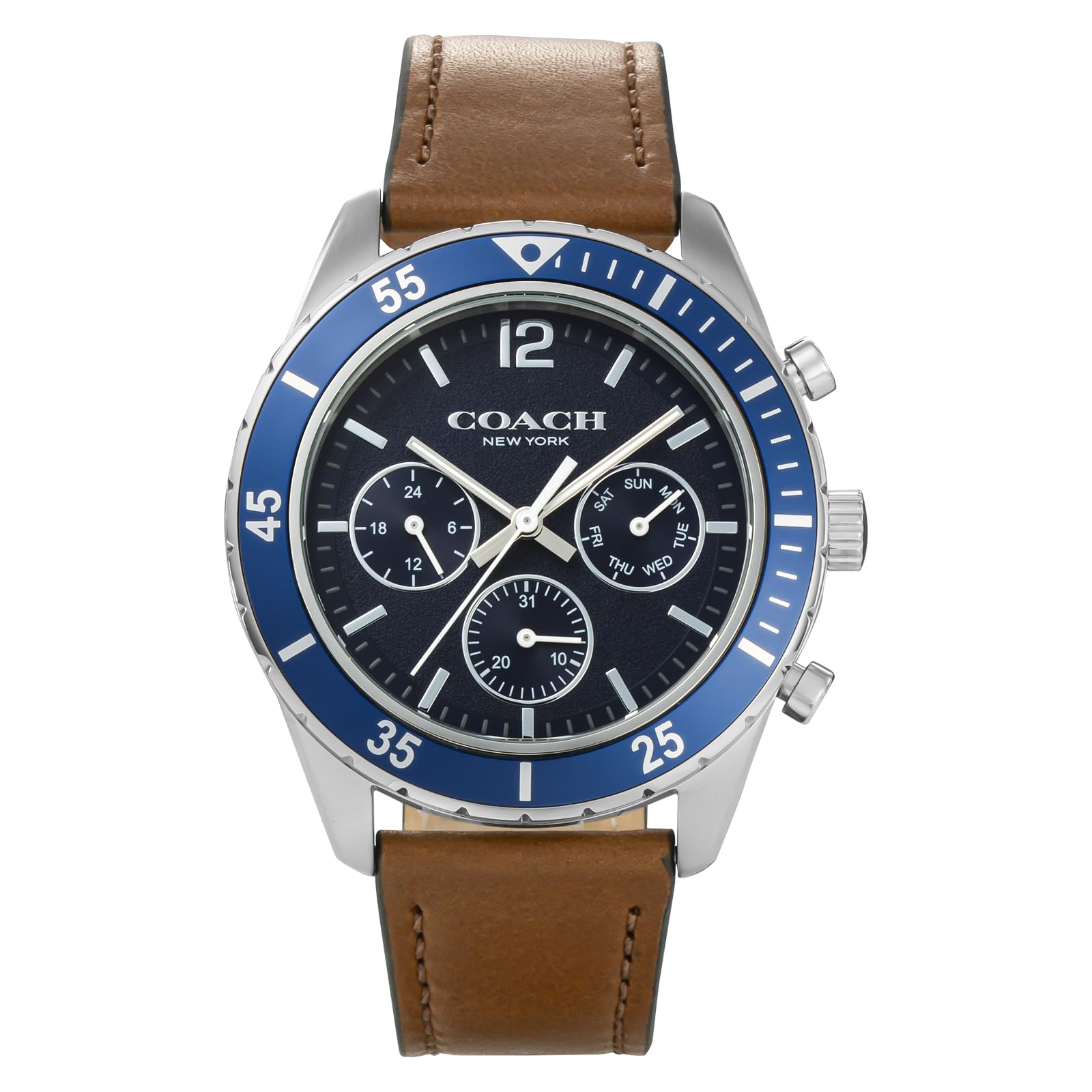 

Casual Watch Cole 14602675 Silver [Coach] Men s [Item] синій