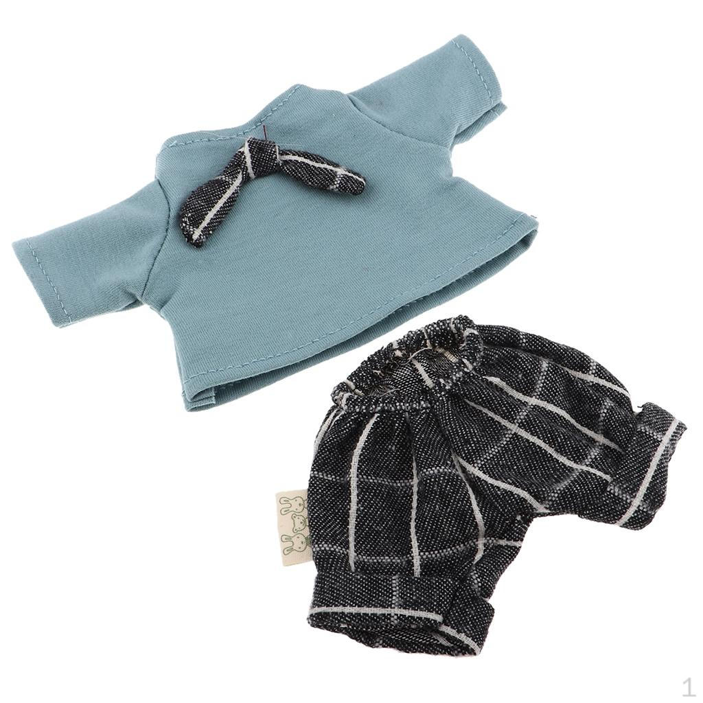 Bear Plush Toy Clothes Dolls Accessories /4 BJD Doll Gifts