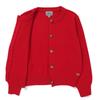 Been Red Round Neck Knit Cardigan Red Bz53ck02rd