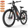Elektrinis dviratis Lankeleisi 27,5" 500W variklis Suaugusiųjų Ebike 48V 20AH 7 pavaros Keliamoji galia 150 kg Didžiausias greitis 40 km/h MX600 Pro