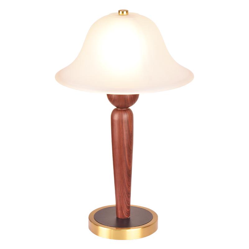 American Retro Table Lamp - Chinese Style High-End Bedside Night Light for Bedroom, Study, or Hotel Decor