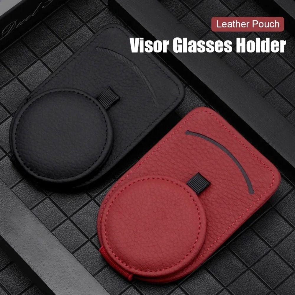Multifunctional Storage Car Glasses Clips Magnetic Ticket Card Holders Eyeglass Hanger Clip  Truck