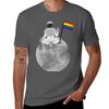 Pride On The Moon Tshirt Cool Dry Perforunisexce Tshirt