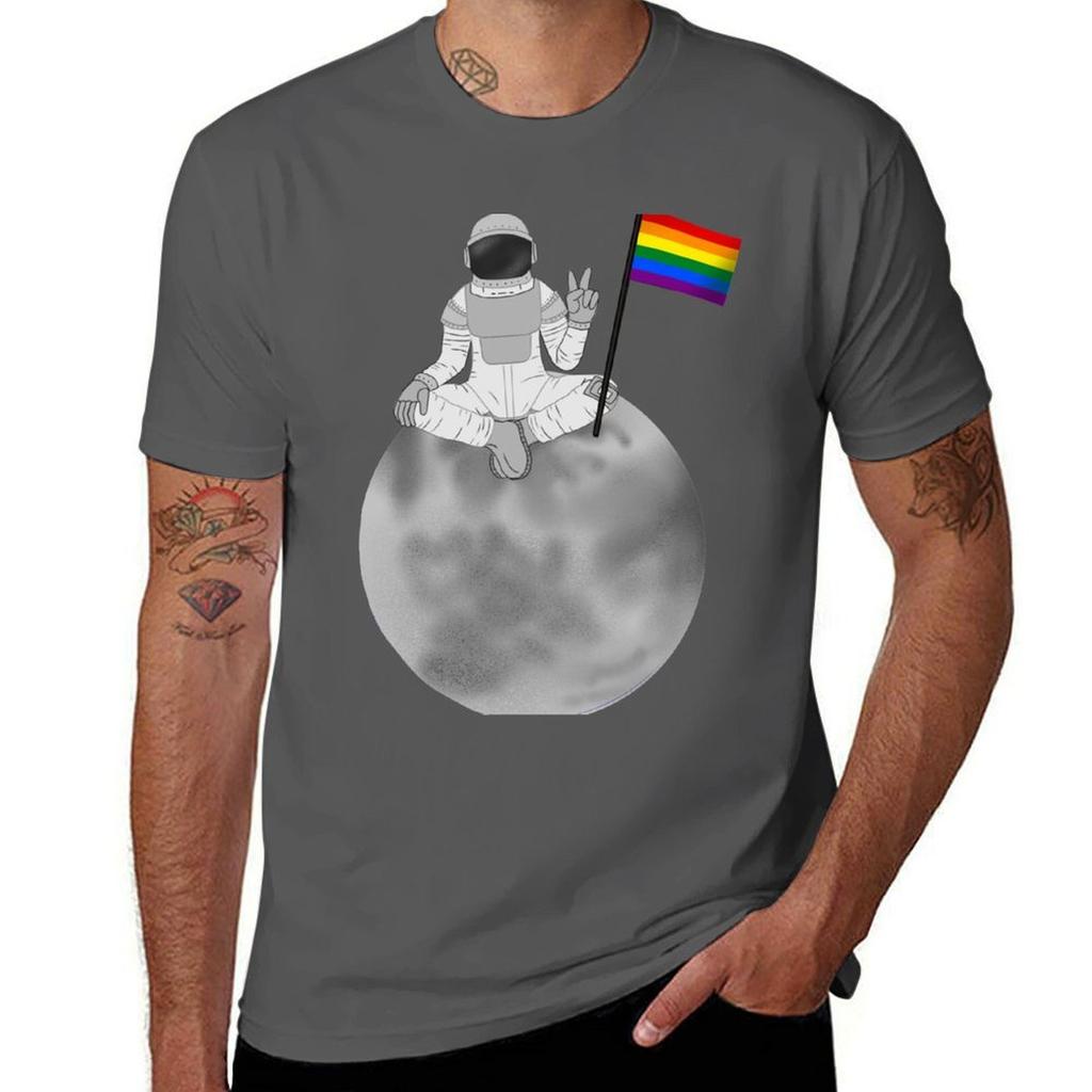 Pride On The Moon Tshirt Cool Dry Perforunisexce Tshirt