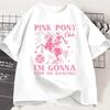 Chappell Roan T Shirt Pink Pony Club Tshirt Midwest Princess Tour Band Concert Musice Tee Short Sleeve Tshirt Woman Clothes