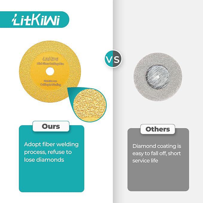 Hexagonal Handle with Dual Diamond Cutting Wheels for PVC Pipe and Mini Glass Cutting