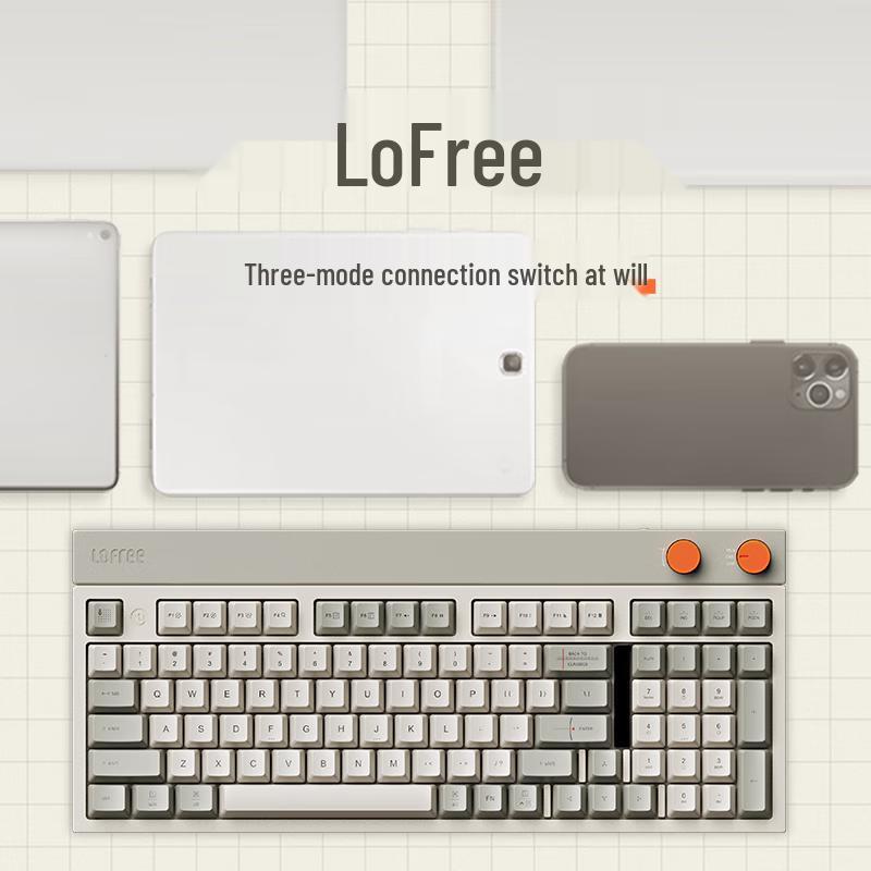 Lofree OE918 Xiaofang 98 Tri-Mode Mechanical Keyboard