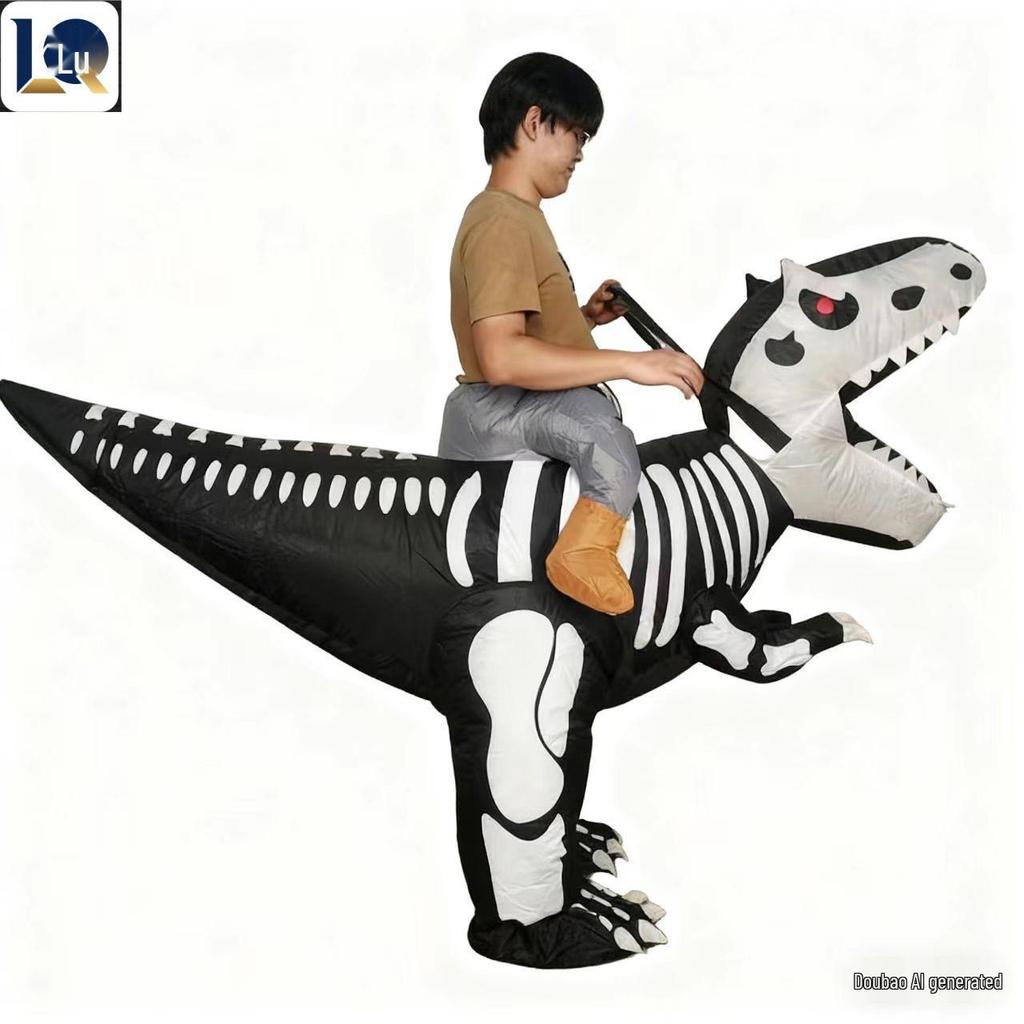 Inflatable Tyrannosaurus Rex Costume for Festivals & Parties