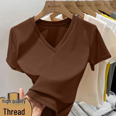 Trendy Ribbed Short-Sleeve Slim Fit Top for Women - Flattering Spring/Summer 2026 Essentials