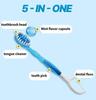 HR Medical Quick Clean Mint 5-in-1 Disposable Toothbrush 10pcs (3 Options)