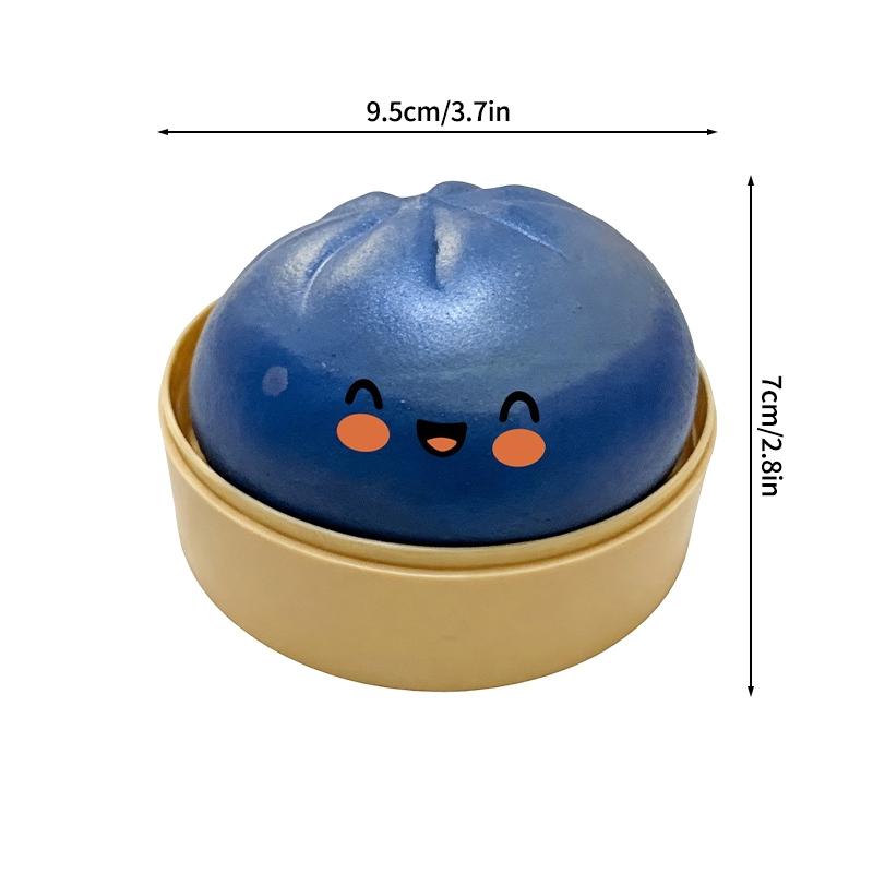 Squishy Glitter Dumpling Simulation Dumpling Stress Relief Fidget Gifts Squeeze Ball Soft Decompression Favor Gift Home Ornament