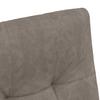 Dining Chairs with Casters 2 pcs Gray 58 x 67 x 97 cm