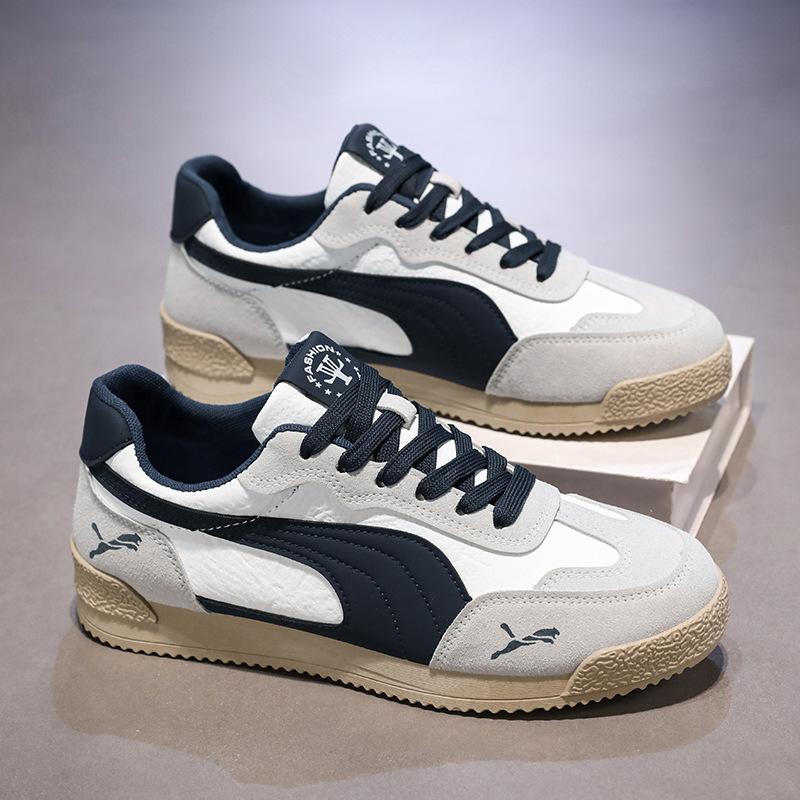 Casual Shoes, Fashionable Sports Shoes, Breathable and Comfortable Board Shoes, Retro Thick Soled Shoes, Men's Shoes