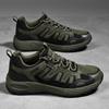 Mens Sports Shoes Outdoor Wear-resistant Breathe Hiking Shoes Ankle Protection Off-road Suitable Multiple Terrains Walking Shoes