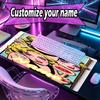 Custom Name Personalized Marilyn Monroe Pattern Mousepad, Laptop PC Desk Mat, Decorative Desk Mat for Home Keyboard Pad Gift