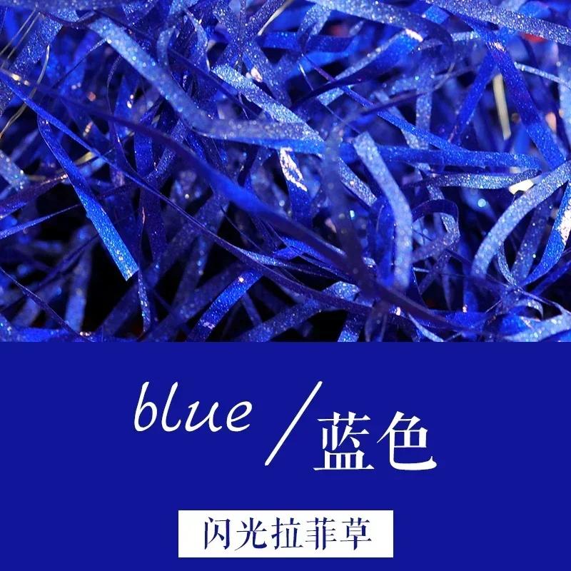 0.5kg/1kg DIY Packaging Material Confetti Wedding Holiday Decoration Candy Gift Box Filling Raffia Glitter Shredded Paper