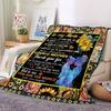 1pc Mom Appreciation Envelope Blanket, Lightweight Flannel Throw For Sofa, Bed, Travel, Camping, Livingroom, Office, Couch, Chair