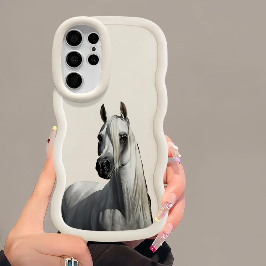 Cool Horse Tiger Case for Samsung Galaxy A25 S25 S22 Ultra S24 S23 Plus S20 FE A26 S21 Soft Phone Cover A36 A35 A55 A54 A24 A34