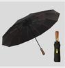 Premium Double-Sized Wind-Resistant Folding Umbrella with UV Protection for Men.