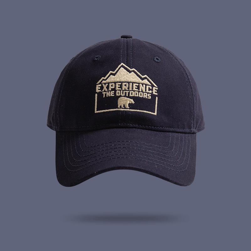 

Унисекс бейсболка-снэпбек с вышивкой букв «Белый медведь», весенне-осенняя, для улицы, регулируемая, повседневная, в стиле хип-хоп, солнцезащитная шляпа Adjustable тёмно-синий