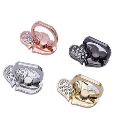 Universeller Fingerring-Schnallen-Zinklegierung-Diamant-Hochwertiger Ringhalter