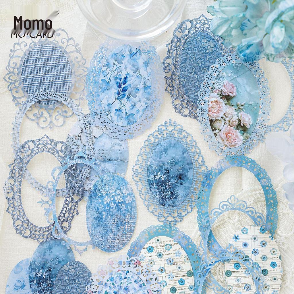 MòMòBái Kraft Paper Hollow Lace Floral Dream Series - 6 Styles for Journal Collage Decor