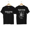 Unisexs Clothing 100Cotton Tshirt Unisex Volcom Stone American Casual Retro Trend Streetwear Hipster Fashionable Oversized Shir