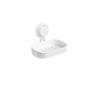 Taoli Wall-Mounted Suction Cup Draining Soap Dish