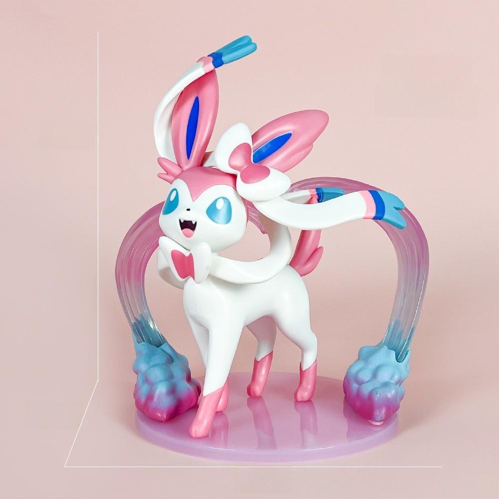 Pokmon Fairy Eevee Pvc Collectible Figure With Assembly For Fans And Display Fairy