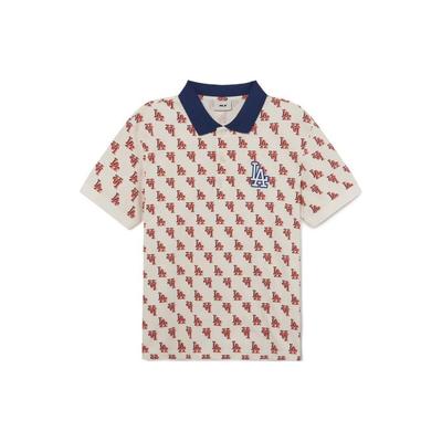 Los Angeles Dodgers Polo Shirt Unisex White 3LPQM0133-07CRS
