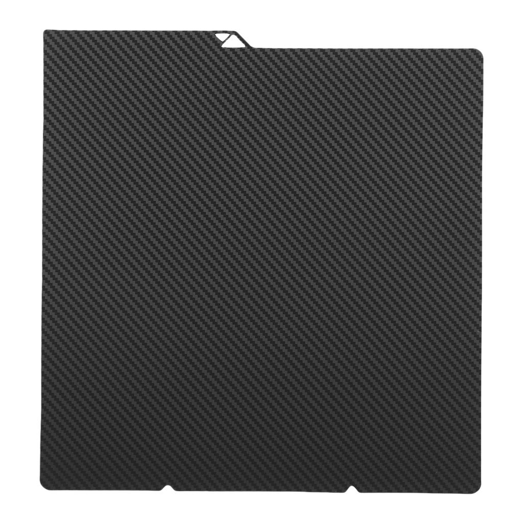 PET PEO Build Plate Suitable for Anycubic S1 3D Printer 264x276mm Carbon Fiber and Diamond Double Sided Build Sheet
