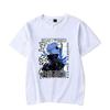 New Gojo Satoru Print T-Shirt Men Women Fashion Short Sleeve Casual Summer Tops Tees Personality Anime T Shirts