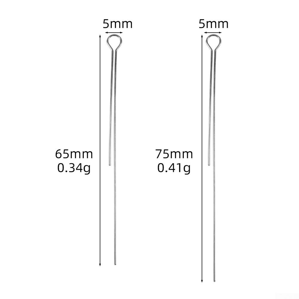 50pcs/Pack Lure DIY Rotating Sequin Steel Wires Spinner Wire Fishing Bait Shafts