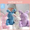 Plush Toy Rabbit Luminescence Music Fill Doll Baby Reassure Doll Animals Cartoon