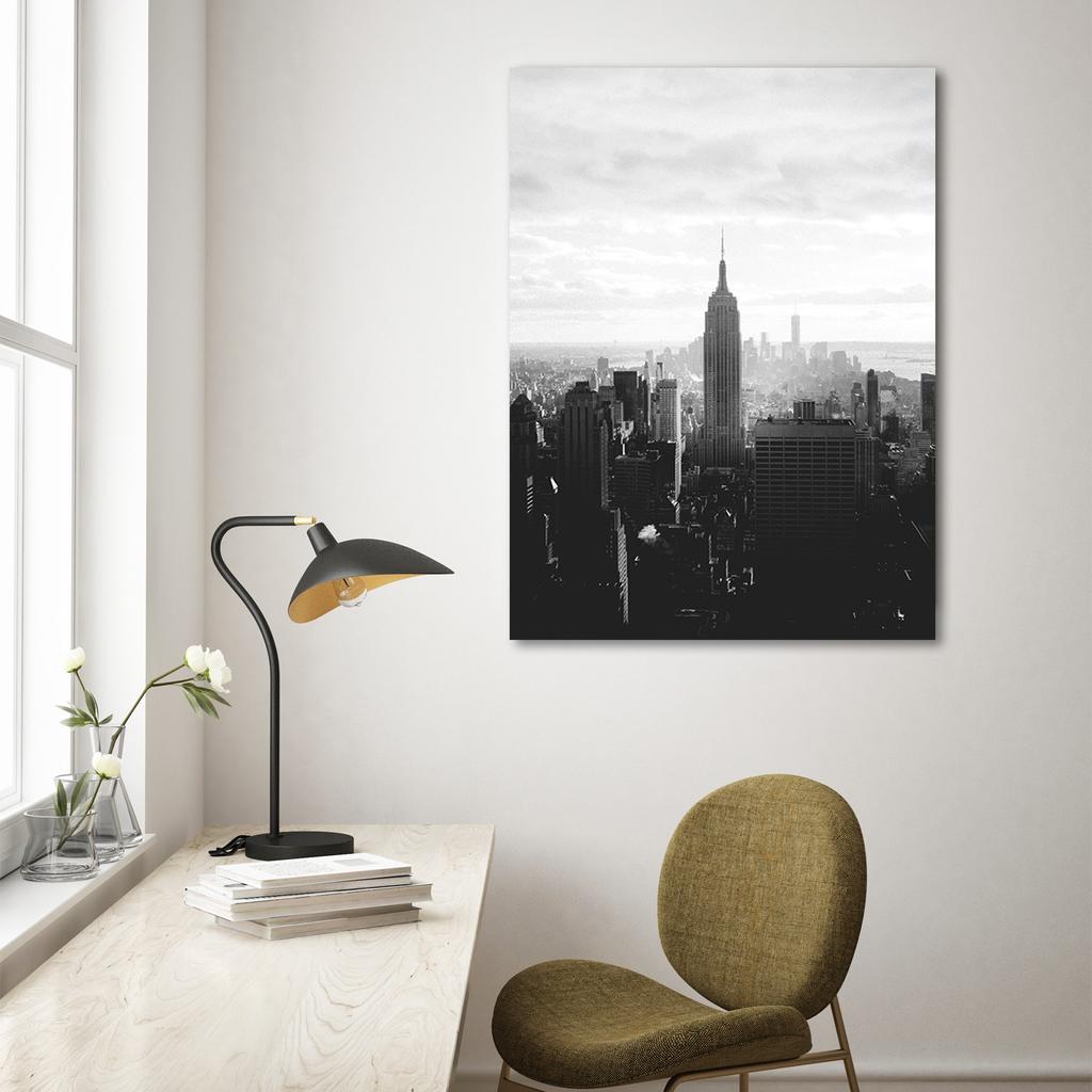 Canvas print Lone building