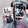 Arknights Grani Clear Mobile Phone Case for Samsung Galaxy S25 S24 S23 S22 S21Plus FE Ultra Colorful Cover