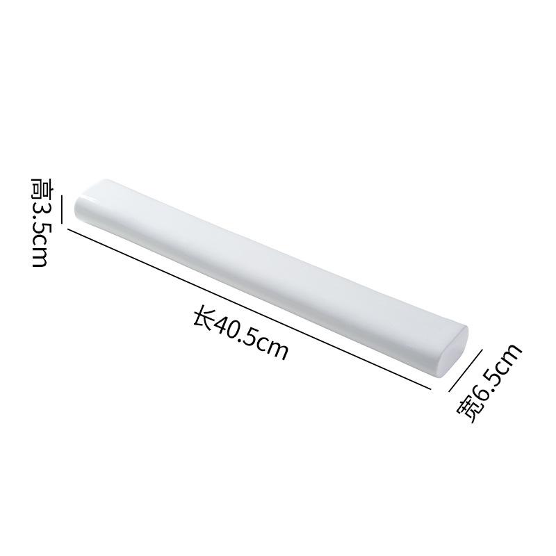 BRRestaurant Long Plates Sushi Dish Rectangular Porcelain Plate Dining Plate Dinner Set Dishes Kitchen Dish Dining PlatesEY