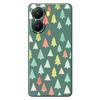 For Xiaomi Redmi Turbo 4 5G/Poco X7 Pro 5G Case Colorful Trees Pattern Printing Straight Edge TPU Phone Back Cover