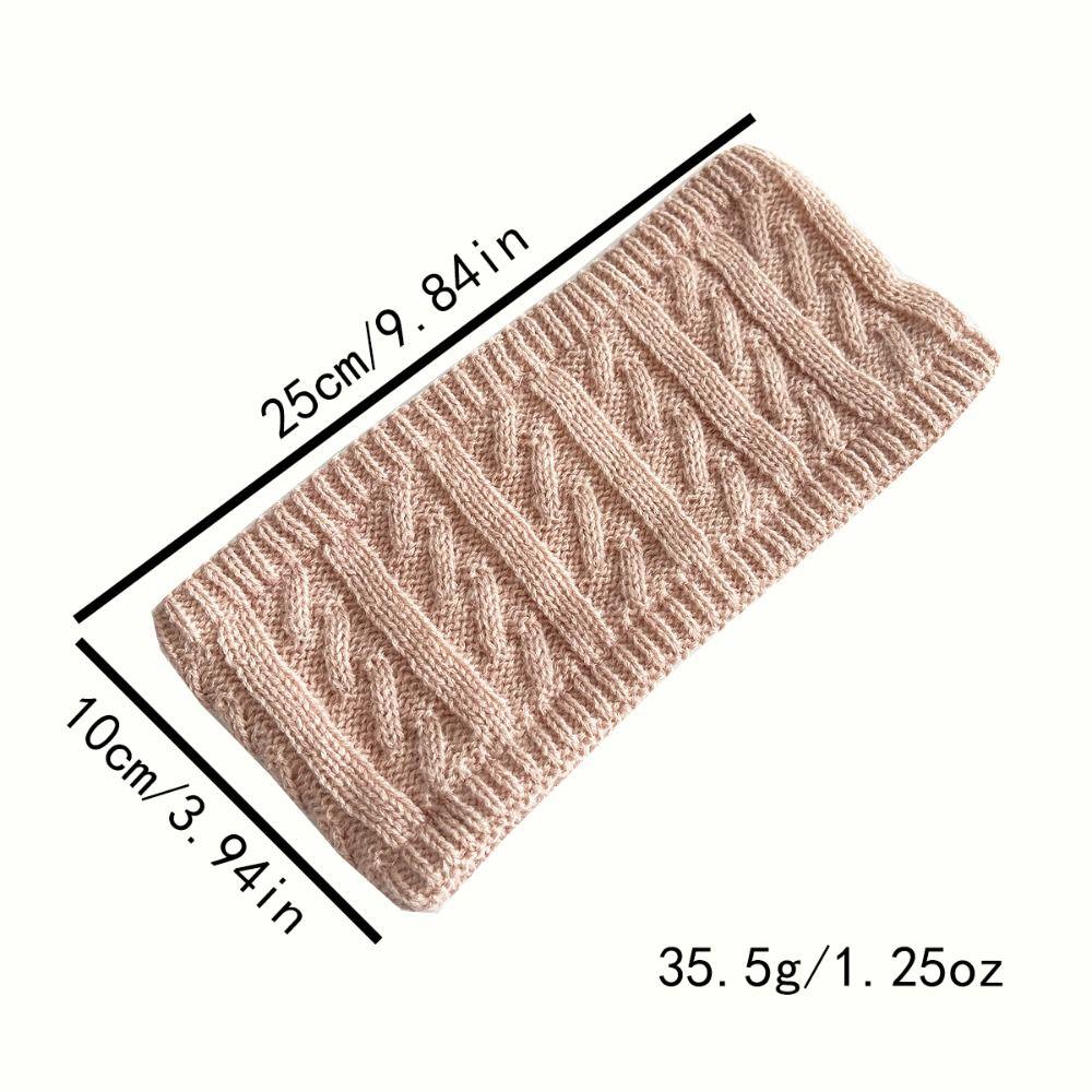 Stretch Fit Ear Warmer Headband Knitted Head Wrap Gifts Knitted Headband Hair Band