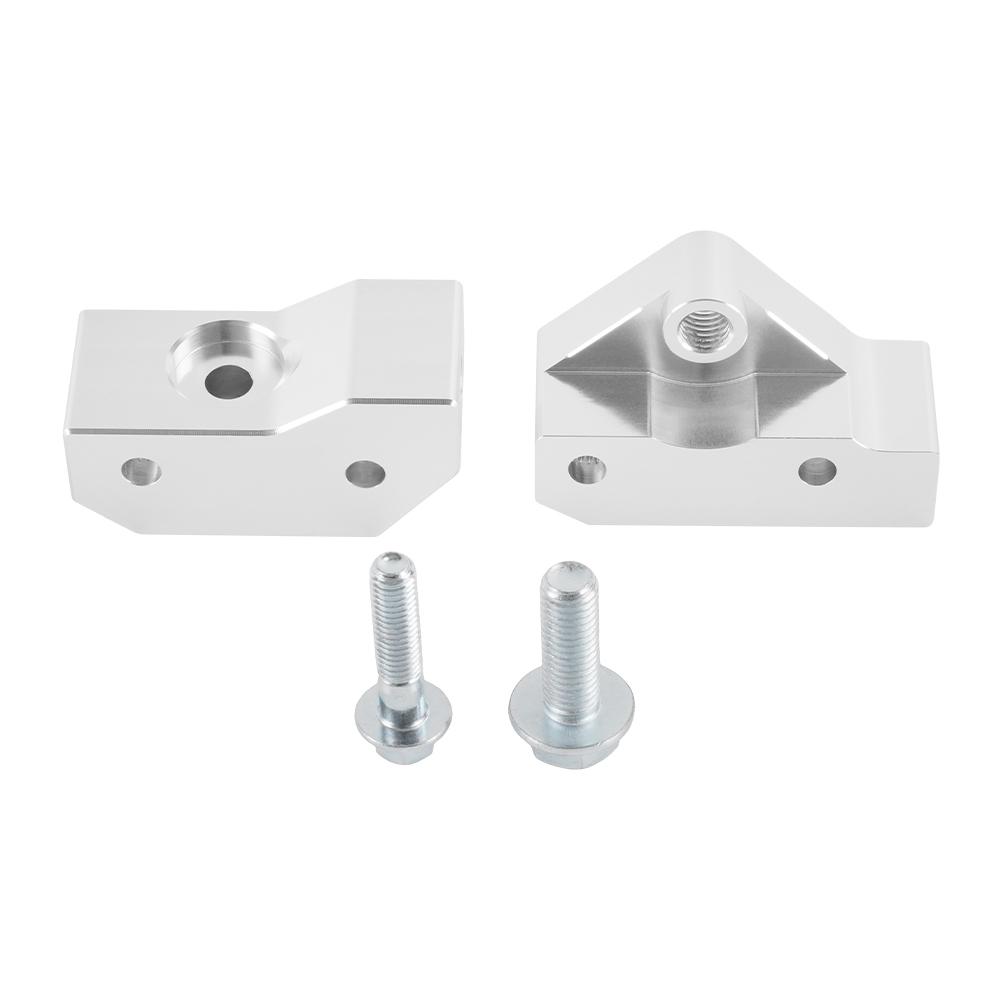 

RASTP-551216-KN30 Knock Sensor Relocation Bracket Kit For GM Gen III LS V8 Engines LS1 LM7 LR4 LQ4 LS6 etc 1997-2007 TP015 серебряный