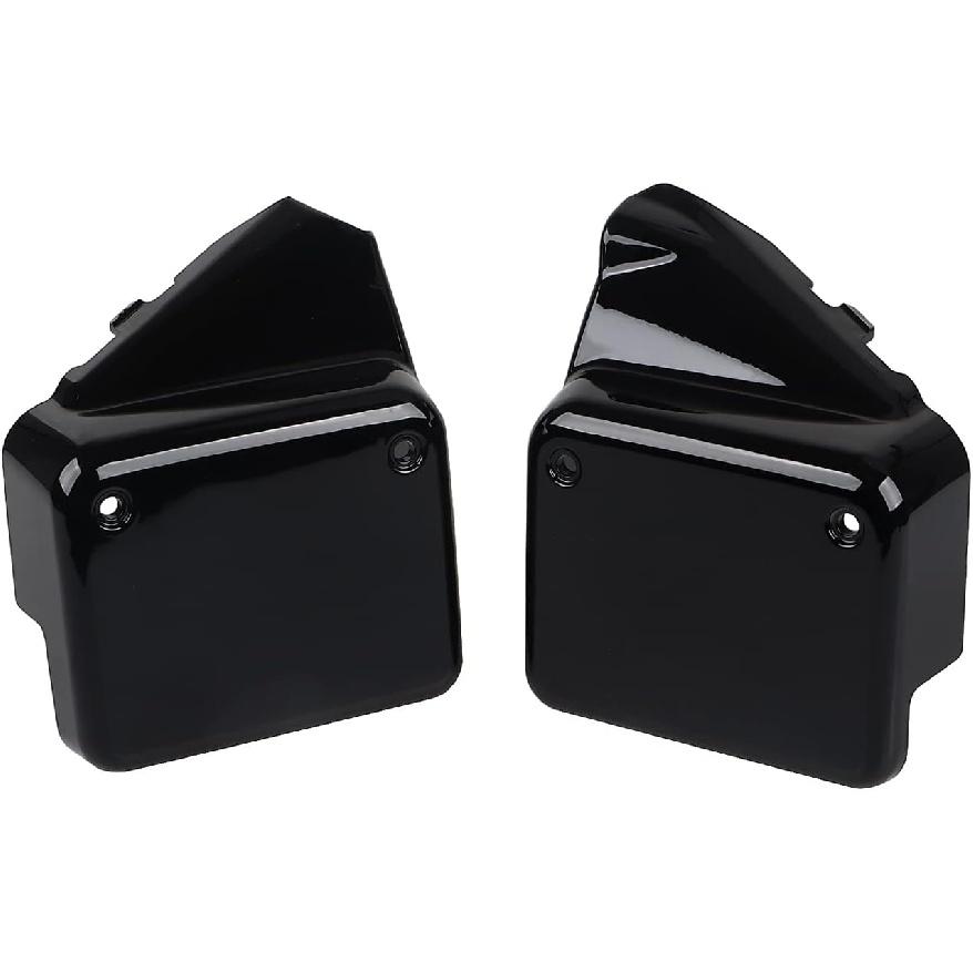 

Left & Right Battery Fairing Covers Side Panel Oil Tank Cover Fit for Honda Shadow Spirit VT750 DC 2000-2009 / Black Widow 2000-2007(Not fit for чёрный
