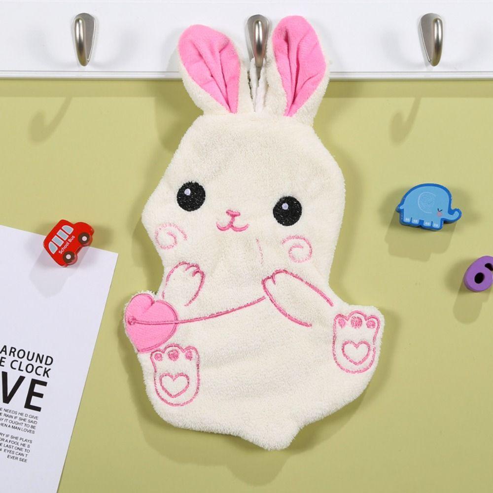 

2Pcs Microfiber Animal Hand Towel Dog Children s Handkerchief Animal Dishcloth Bedroom