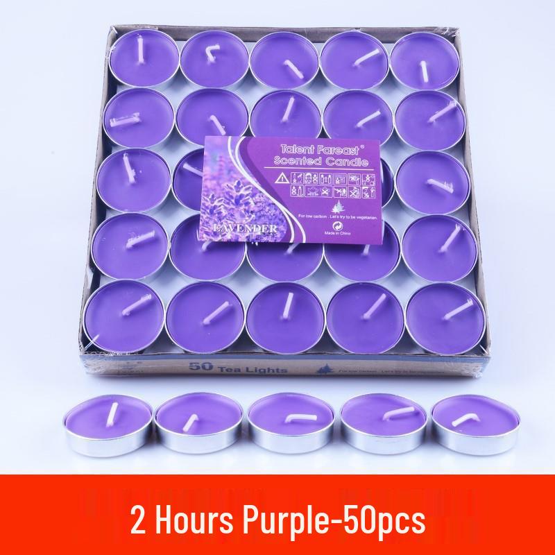 

Беспламенные 4-часовые чайные свечи: Набор из 100 предметов для подогрева, нагрева и ароматерапии в отелях и KTV. Standard