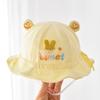 Cute Baby Bucket Hat Spring Autumn Thin Sun Protection Cap Adorable Infant Fishing Hat For Boys And Girls