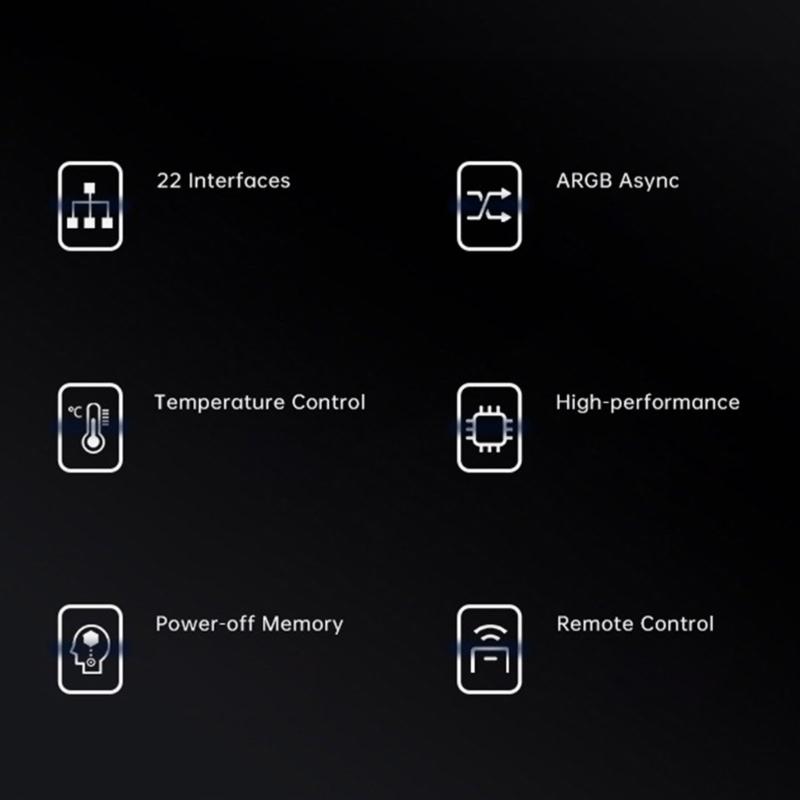 ARGB Controller PWM Cooling Fan Hub with Power Supply Cable ARGB Splitter PWM ARGB Hub Splitter for Motherboards