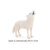 Realistische Wilde Dieren Arctische Wolf Buidelwolf Gorgonops Manenwolf Model Actiefiguren Jungle Bos Dier Speelgoed voor Kinderen