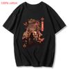 Genshin Impact Printing Tshirts Xiao Venti Print Tee Shirts Hu Tao Zhong Li Graphic T-shirt Kaedehara Kazuha Raiden Shogun Tees