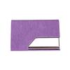 Creative Holder Metal Leather Box Cover Credit Business Multi Card Case Wallet